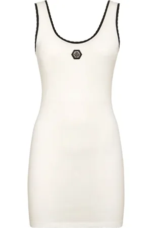 Philipp Plein Stretch-cotton dress