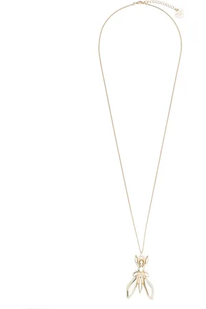 Patrizia Pepe Fly-pendant necklace