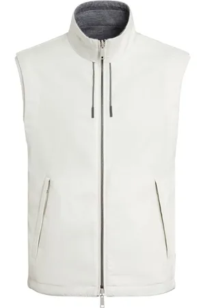 Ermenegildo Zegna Reversible zip-up vest