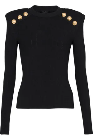 Balmain Shoulder-pad sweater