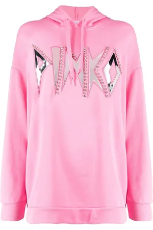 Pinko Mirrored-logo hoodie