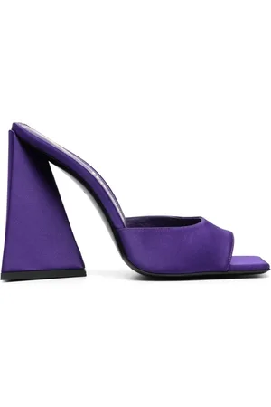 The Attico Devon 115mm satin sandals