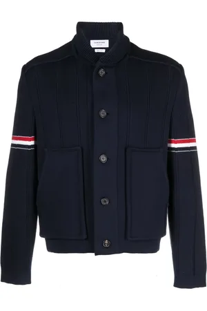 Thom Browne Single-breasted button-fastening shirt jacket
