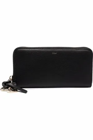 Chloé Alphabet zip-around leather wallet