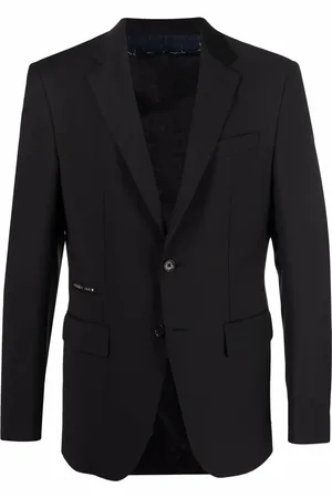 Philipp Plein Crystal skeleton Gigolò fit blazer