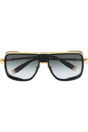 Balmain X Akoni gradient tinted oversized sunglasses
