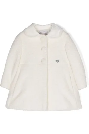 MONNALISA Bouclé flared coat