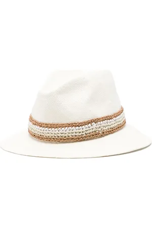 ELEVENTY Panama fedora hat