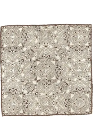 Brunello Cucinelli Paisley-print square scarf