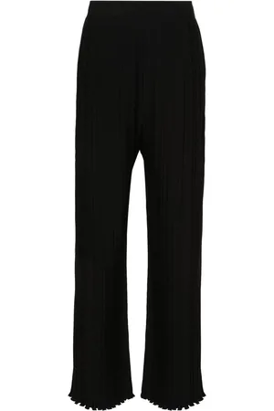Lanvin Plissé wide-leg trousers