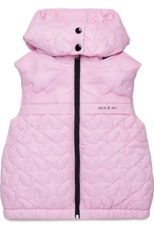 Marni Star quilt hooded gilet