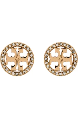 Tory Burch Miller pavé stud earrings