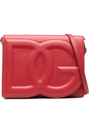 Dolce & Gabbana DG Logo leather cross body bag
