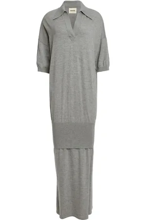 Khaite The Rue fine-knit maxi dress