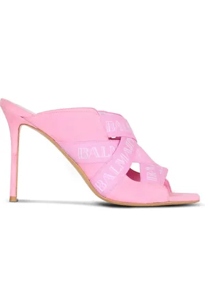 Balmain Ruby 95mm leather sandals