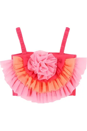 Angels Face Ruffle-detailing top