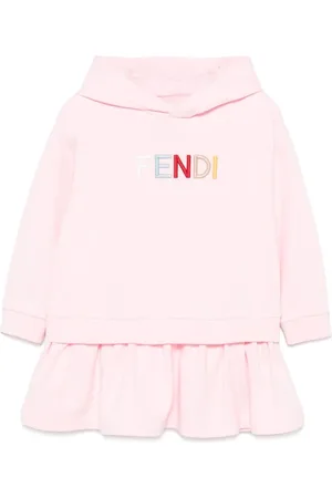 Fendi Logo-embroidered dress