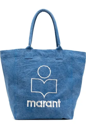 Isabel Marant Yenky logo-embroidered tote bag