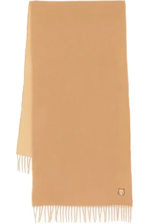 Maison Kitsuné Bold Fox head patch scarf