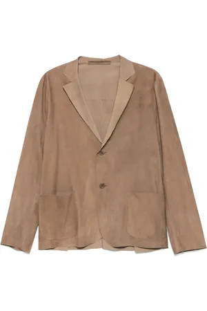 SALVATORE SANTORO Suede blazer
