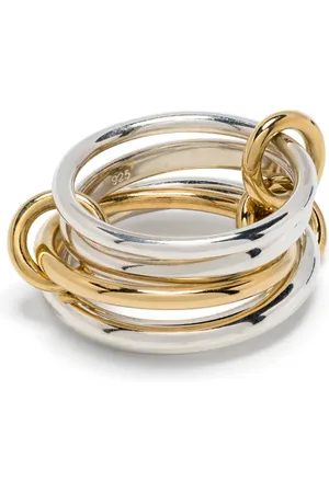 SPINELLI KILCOLLIN 18kt yellow gold and sterling Hyacinth rings