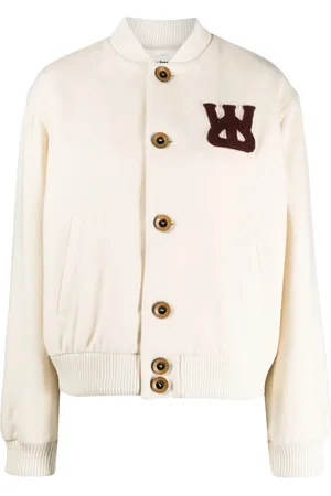 WALES BONNER Logo-appliqué bomber jacket