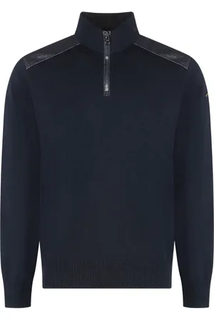 Paul & Shark Zip-neck knitted pullover