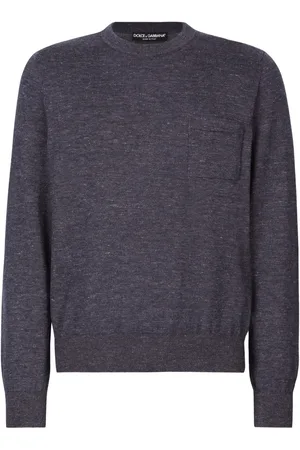 Dolce & Gabbana M??lange-effect crew-neck jumper