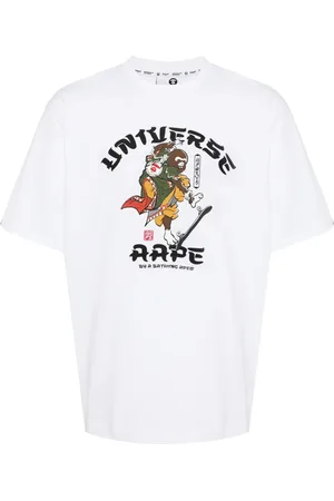 A Bathing Ape Graphic-print cotton T-shirt