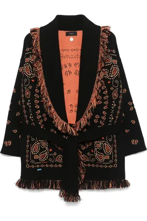 Alanui Bandana-jacquard cardigan