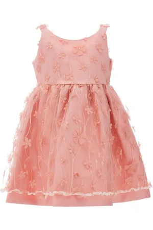 Tulleen Ravine floral-appliqué dress