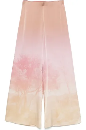 PIERRE-LOUIS MASCIA Illustration-print trousers