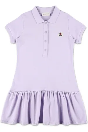 Moncler Logo-patch piqué polo dress