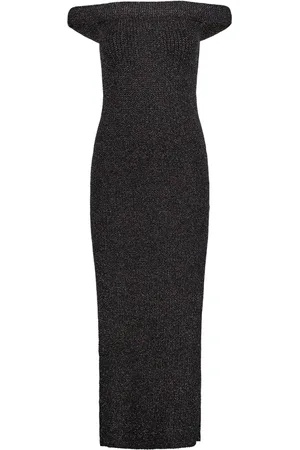 Totême Roll off-shoulder knitted dress