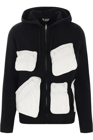 Comme des Garçons Flap-pocket hoodie