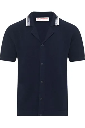 Orlebar Brown Tiernan bouclé shirt