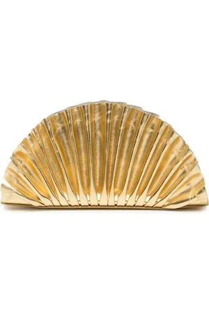 Cult Gaia Nala shell-detail mini clutch