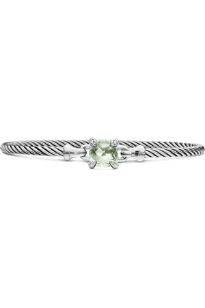 David Yurman Sterling Chatelaine diamond bracelet (3mm)
