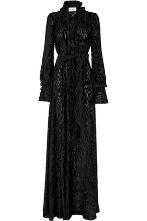 Philipp Plein Chiffon Gipsy devoré-effect dress