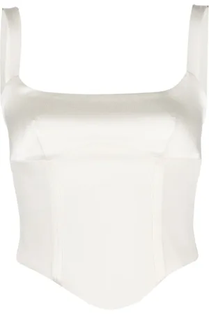 RXQUETTE Crush corset-style tank top