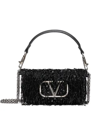 VALENTINO GARAVANI Small Locò embroidered shoulder bag