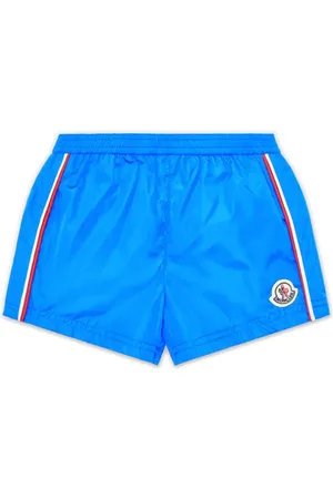 Moncler Logo-appliqué elasticated-waist shorts