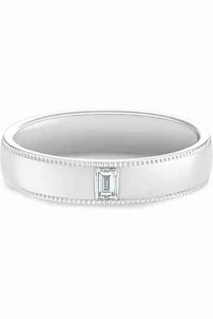De Beers DB Classic Wide Court Poinçon diamond ring