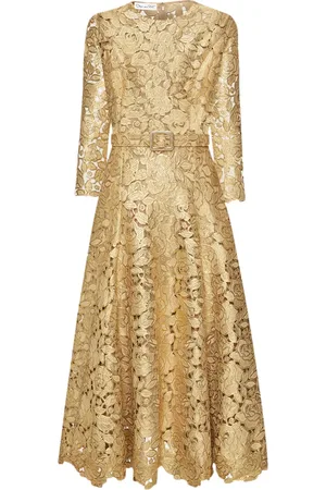 Oscar de la Renta Guipure dress