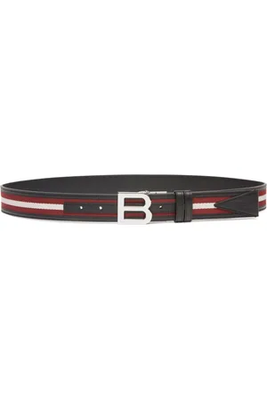 Bally B-logo leather belt