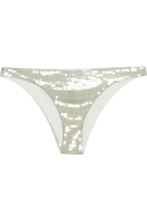 Prada Sequinned tulle bikini bottoms