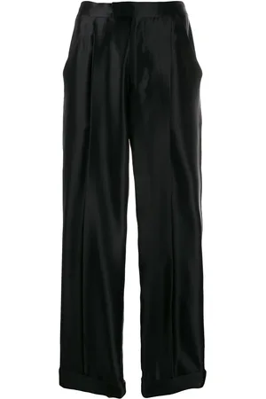 Tom Ford High-waisted silk trousers