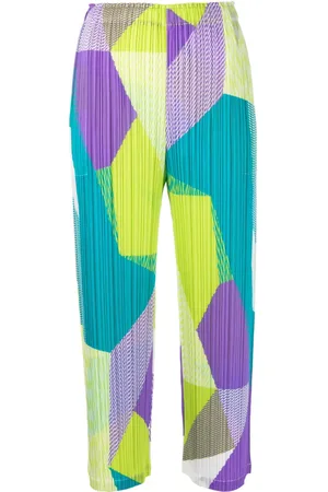 PLEATS PLEASE ISSEY MIYAKE Pliss?? cropped trousers