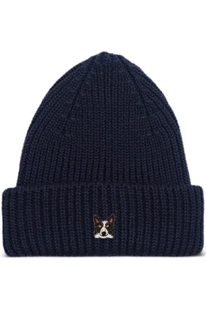 PELO FOUNDATION Dog-appliqué beanie