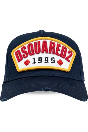 Dsquared2 Logo-appliqué cotton baseball cap